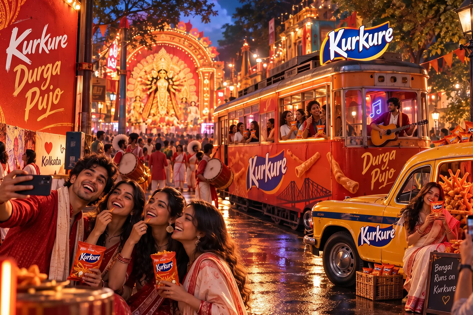 Kurkure Durga Pujo