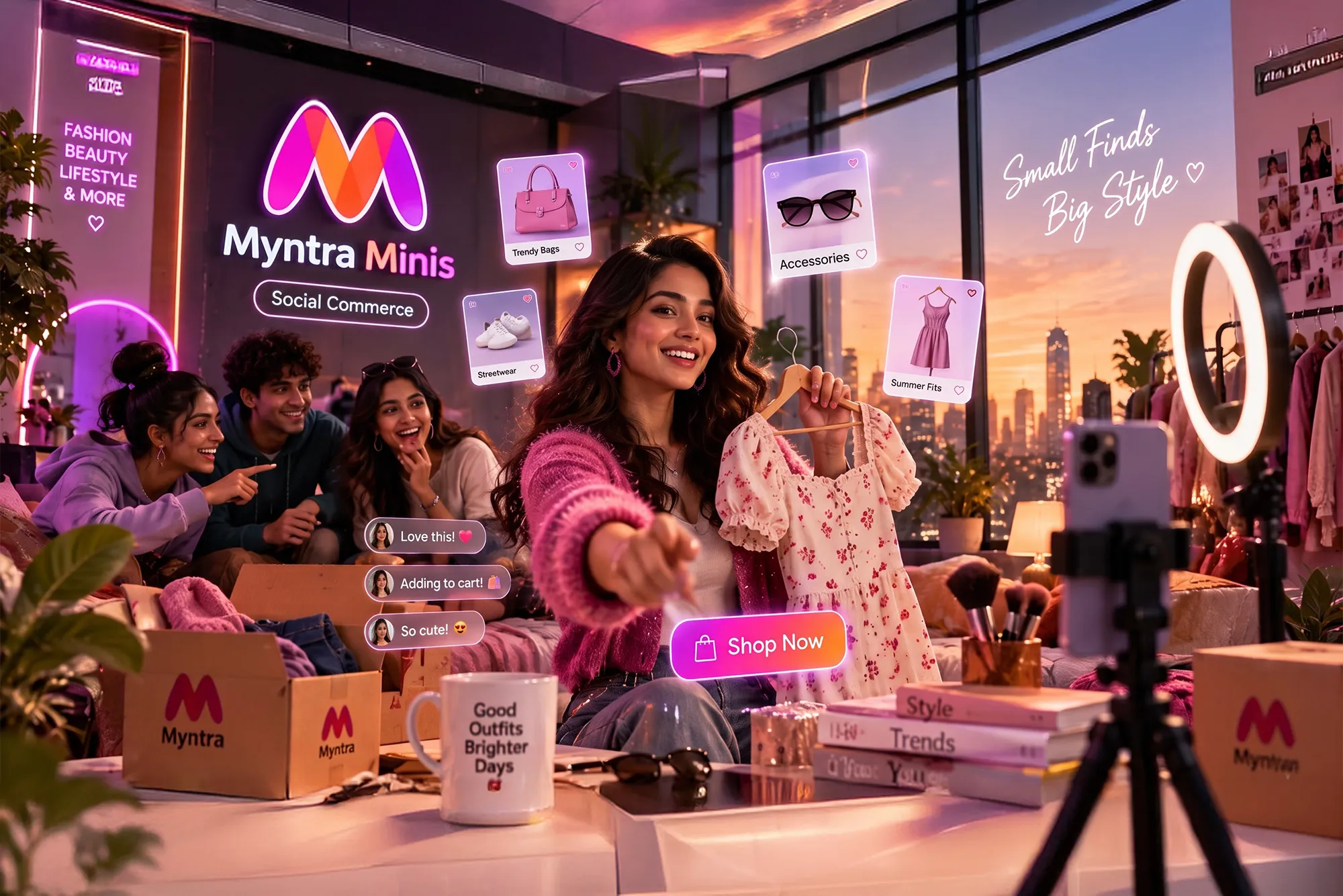 Myntra Minis – Social Commerce