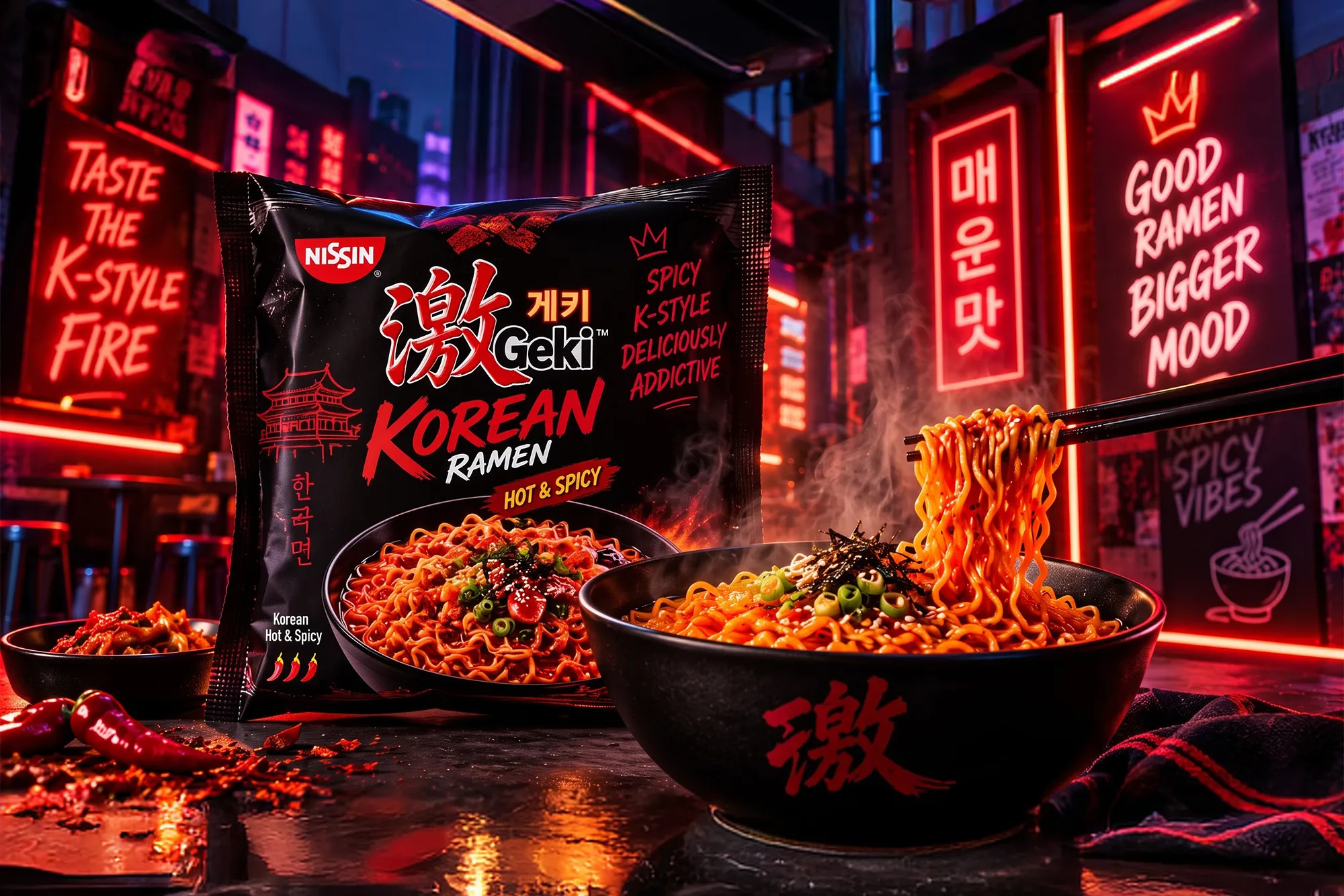 Nissin Geki Korean Ramen